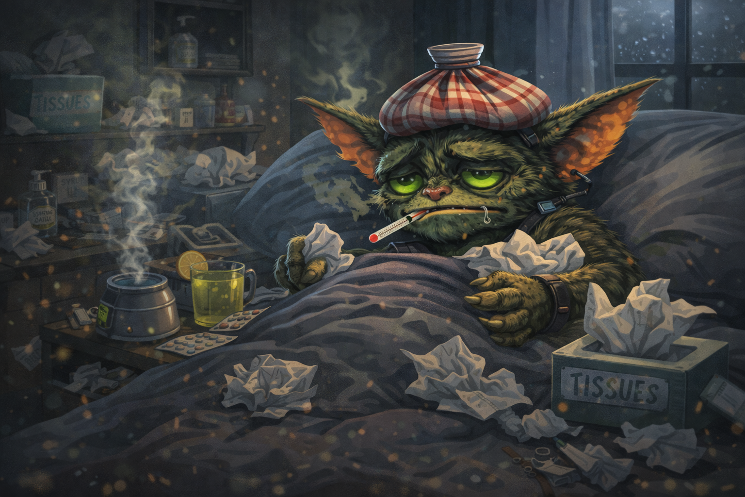 GREMLIN was not feeling like himself